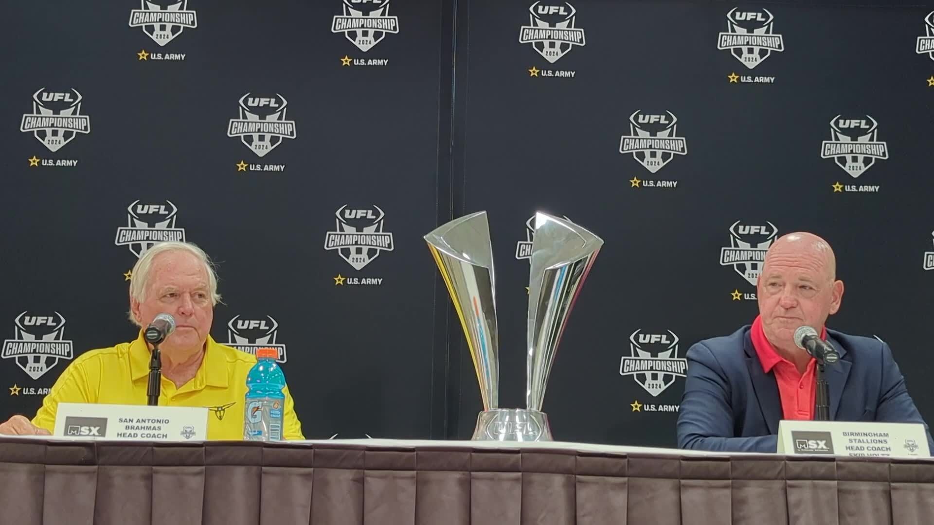 UFL title game 'an entertaining value,' Birmingham Stallions coach Skip Holtz says